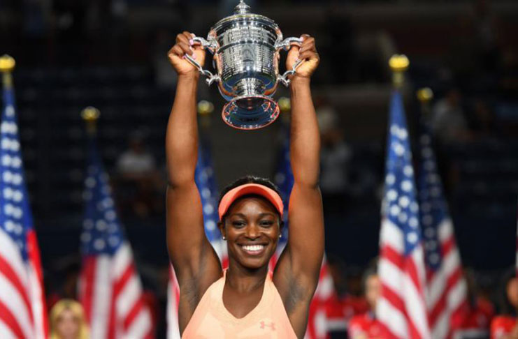 Sloane Stephens was ranked 957th in the world six weeks ago, having only returned at Wimbledon after 11 months out with a foot injury. Photograph: Timothy A. Clary/AFP/Getty Images