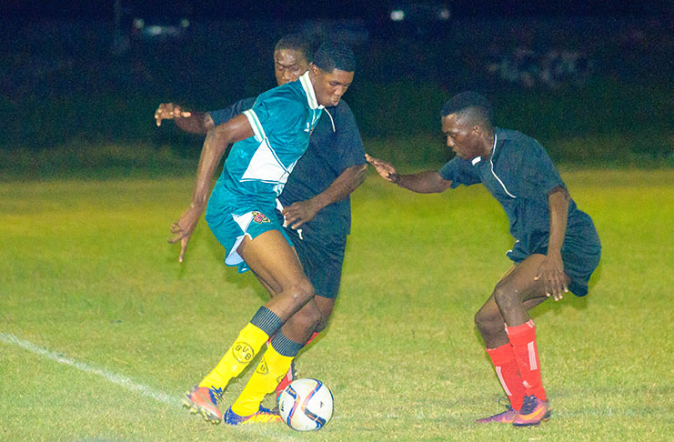 The last two quarter -final spots in the Turbo KO football tournament is up for grabs tonight (Delano Williams Photo)