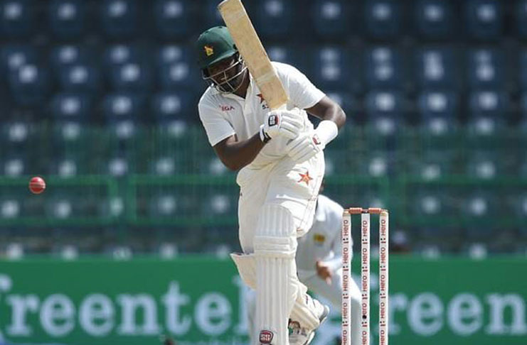 Hamilton Masakadza was unbeaten on 101 when rain wiped out most of the final session at Queens Sports Club