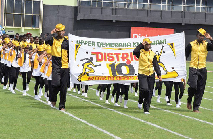 Upper Demerara/Kwakwani District 10 – the current reigning champions of Nationals