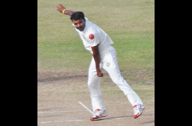 Left-arm spinner  Veerasammy Permaul returned excellent match figures of 10 for 84.