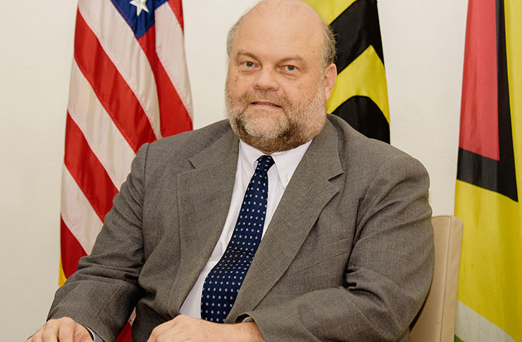 U.S. Ambassador to Guyana, Perry Holloway (Samuel Maughn)