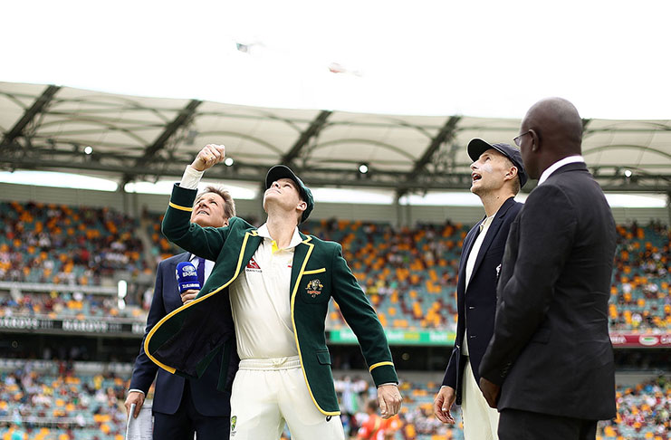 With the high-pitched pre-series verbal battle out of the way, The Ashes got underway at a packed Gabba with England electing to bat first ©Getty Images