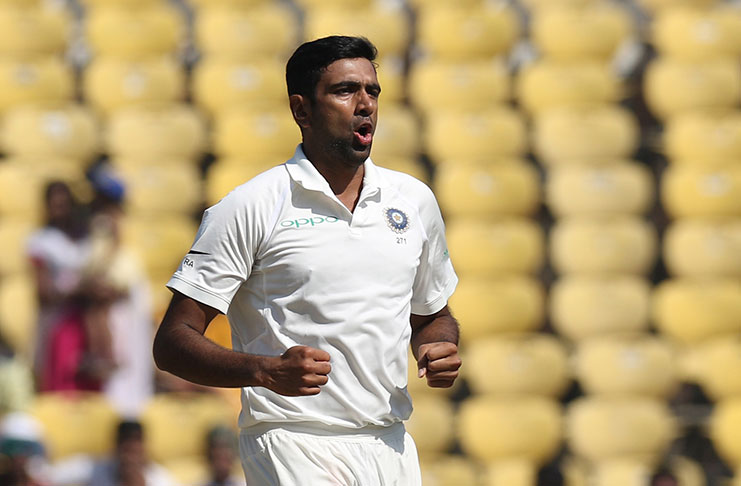 Ravichandran Ashwin, got the ball to rip and sniped out the Sri Lanka tail. He became the fastest to bag 300 Test wickets. (BCCI)