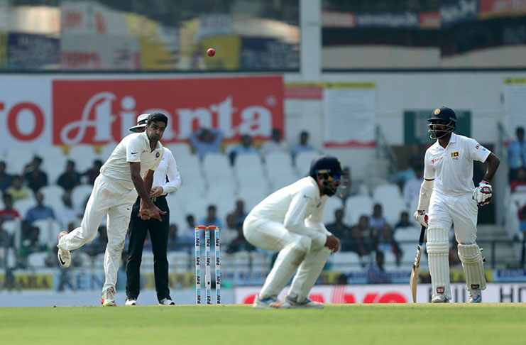 Ravichandran Ashwin gave the ball plenty of revs and troubled the batsmen with his dip. (BCCI)