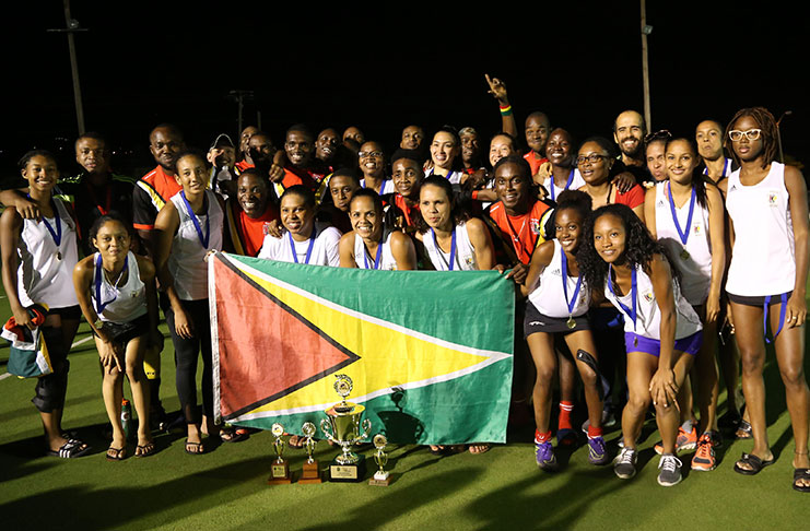 Guyana’s hockey teams in Jamaica