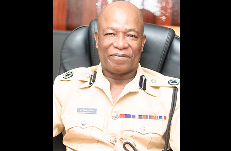 Commander of ‘A’ Division, Marlon Chapman (photo by Delano Williams)