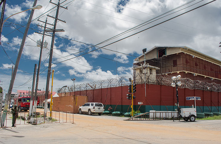 The Camp Street Prison in the aftermath of the riots and deaths