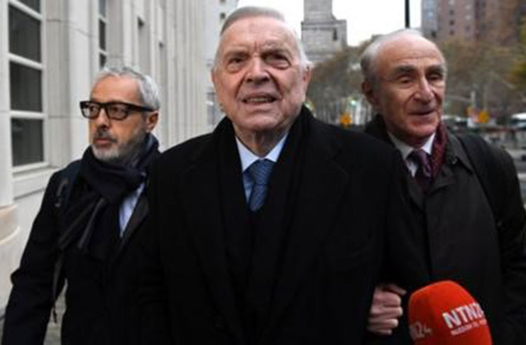 Jose Maria Marin (pictured), Juan Angel Napout and Manuel Burga -- have been charged with racketeering, wire fraud and money-laundering