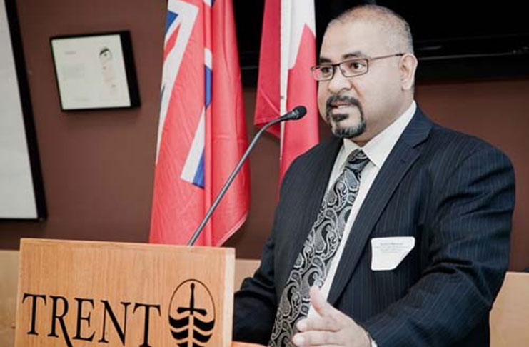 Professor Suresh Narine, Chairman and Executive Director of CGX