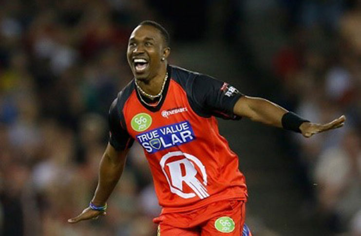 Medium pacer Dwayne Bravo