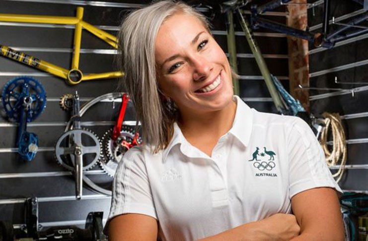 Caroline Buchanan has eight world titles in BMX and mountain bike racing.