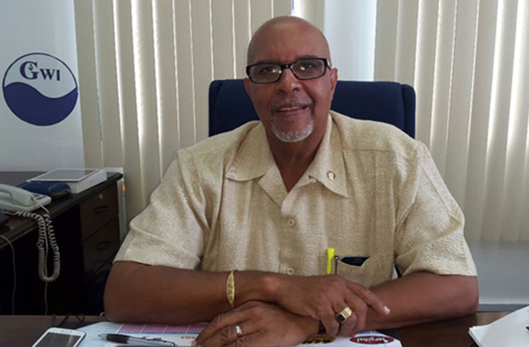 GWI CEO, Dr Richard Van-West Charles