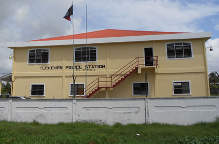 The Turkeyen Police Station where the woman was allegedly raped