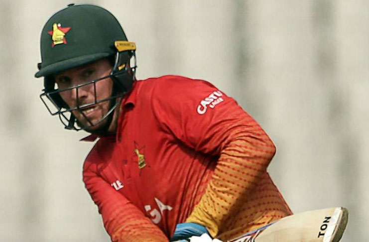 Zimbabwe veteran Brendan Taylor was named Man-of-the-Match for his brilliant century.