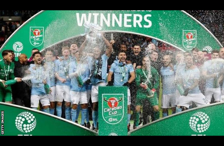 Manchester City have won the League Cup for a fifth time - only Liverpool have won it more often. (BBC Photo)