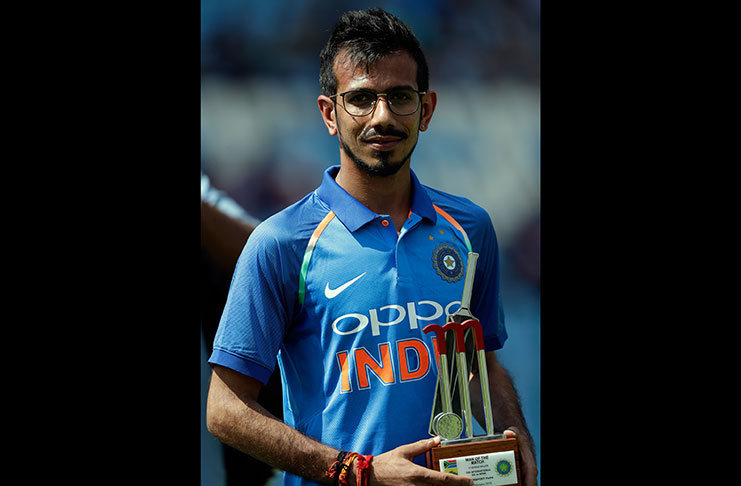 Leg-spinner Yuzvendra Chahal capped off his five-wicket haul with the Player-of-the-Match award.