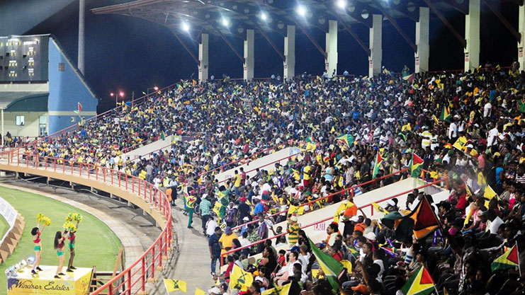 The Caribbean Premier League T20 games always attract sold-out crowds.