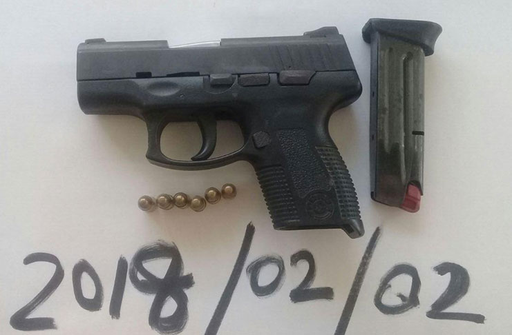 The firearm found