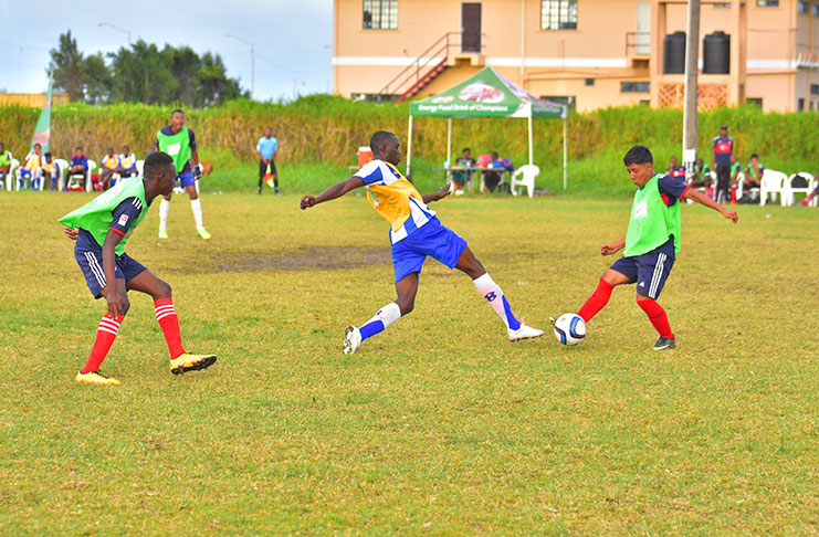 Action commences today in the Knock Out round of the Milo Schools football competition