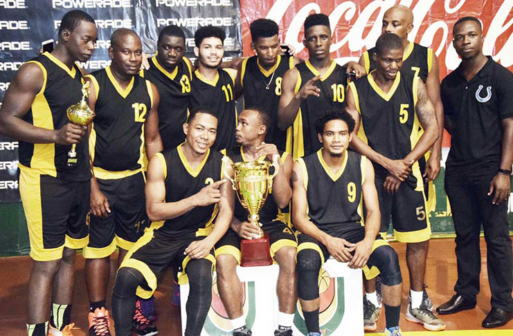 FLASHBACK! Colts celebrate their 2017 National Club Championship title after beating Linden’s Victory Valley Royals 85-83 in the final.