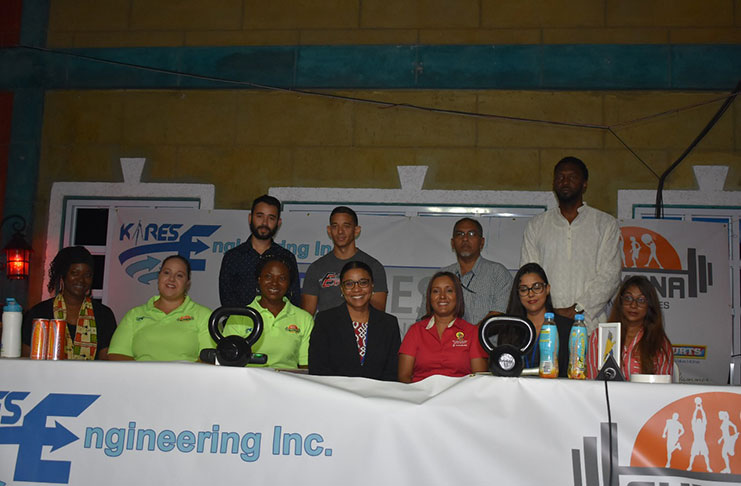 Sponsors in a photo shoot following the launch of the Fourth Kares Engineering Fitness Challenge