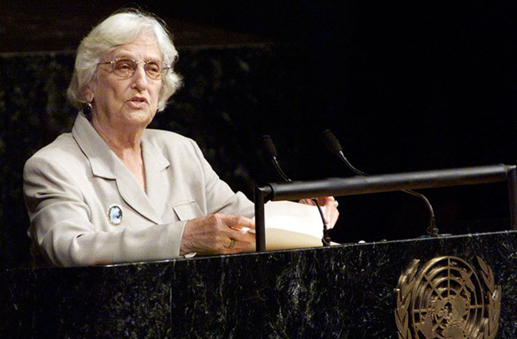 The late former President Mrs Janet Jagan