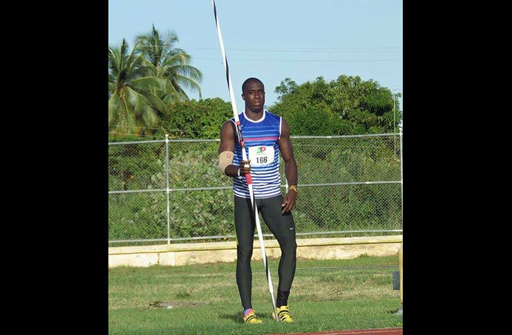 Leslain Baird will be aiming for a new PB and National Record in the javelin throw in Jamaica