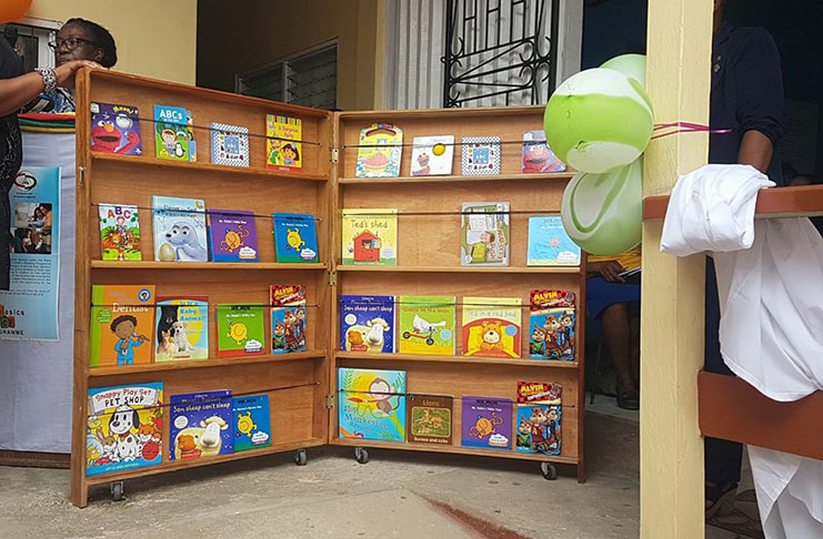 The book self for parents at the One Mile Health Centre