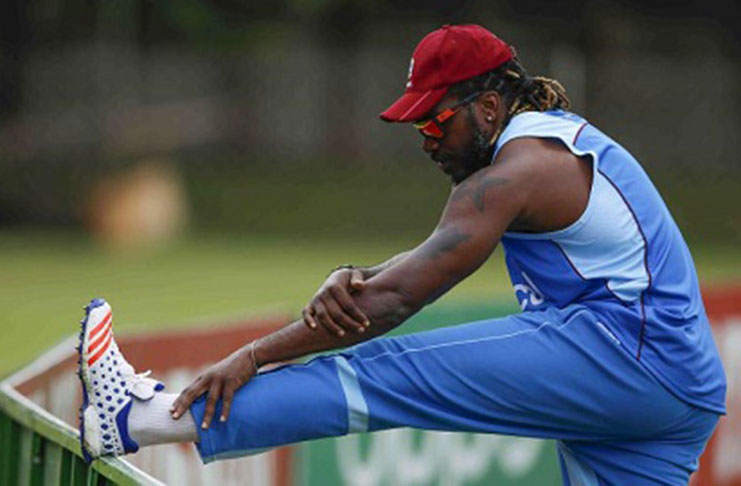 West Indies superstar Chris Gayle will be hoping to stamp his authority. (Photo courtesy ICC)