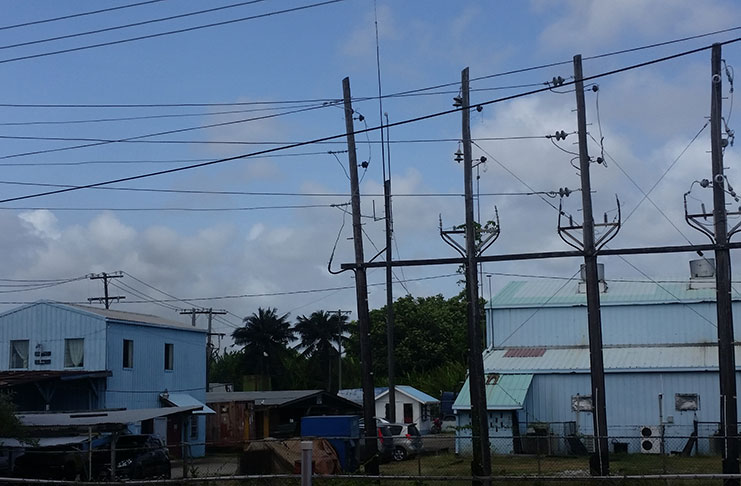The GPL power station at Anna Regina, Region Two