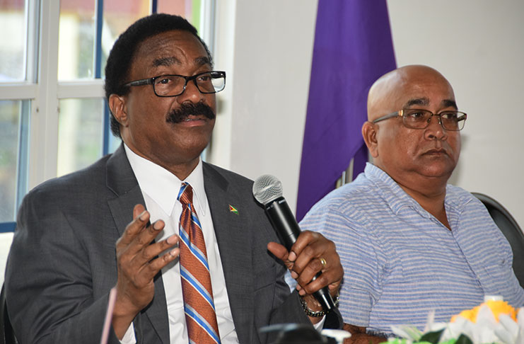 Attorney General and Legal Affairs Minister, Basil Williams (Photos by Adrian Narine )