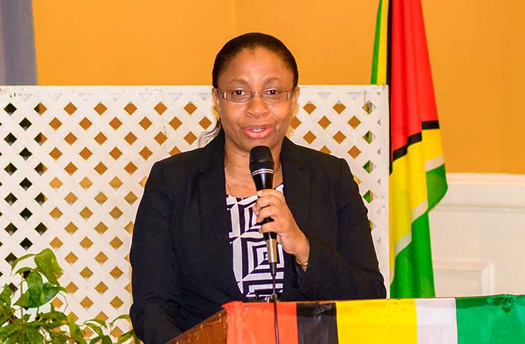 Chief Justice (ag) Roxane George-Wiltshire