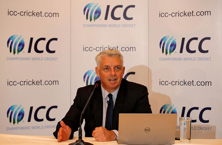 Dave Richardson, chief executive of International Cricket Council (ICC), speaks during a news conference in Kolkata, India, April 26, 2018. REUTERS/Rupak De Chowdhuri