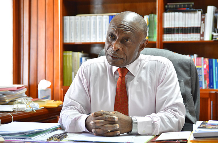 Minister of Foreign Affairs, Carl Greenidge