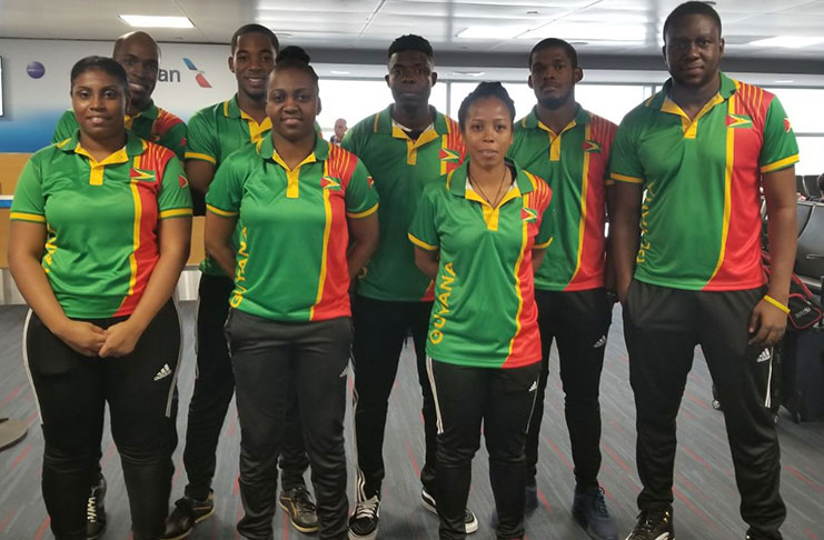 Guyana’s table tennis team for the Commonwealth games 2018