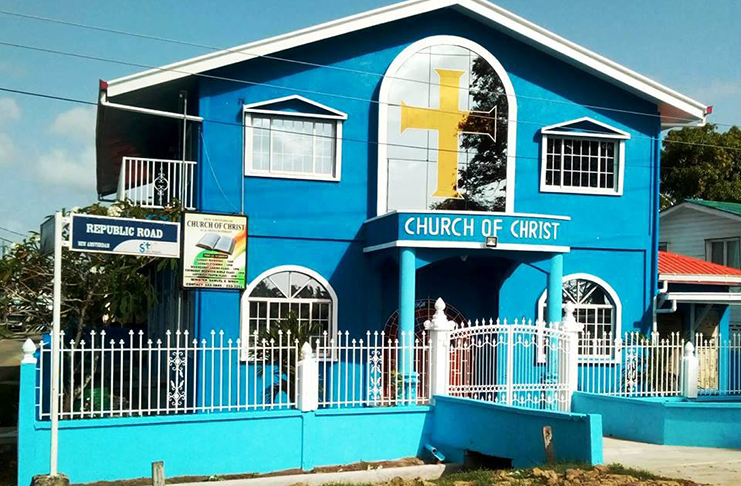 The church on St. Magdalene Street and Republic Road, New Amsterdam, East Berbice that was burglarised between Thursday night and Friday morning