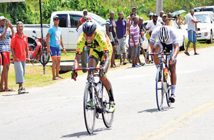 Cycling action returns to the roadways of Berbice on May 5.