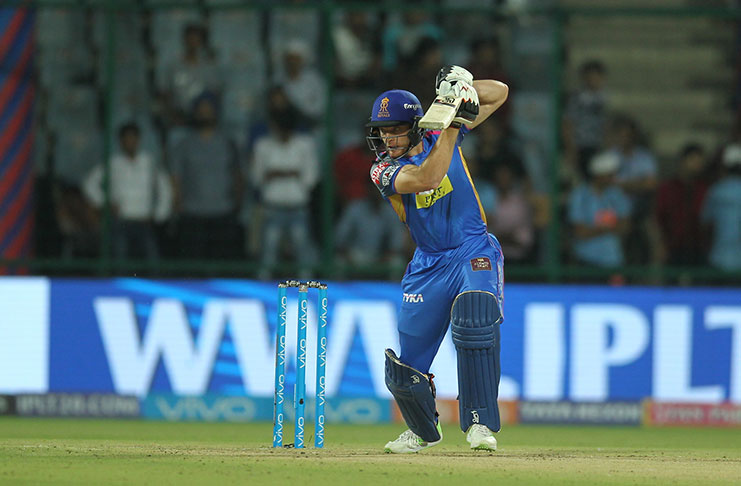 Leading the Rajasthan Royals onslaught was Jos Buttler who struck the fastest fifty - off 18 balls - in the history of the IPL. (BCCI)