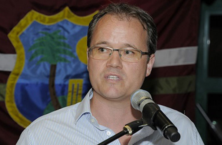 Cricket West Indies chief executive Johnny Grave.