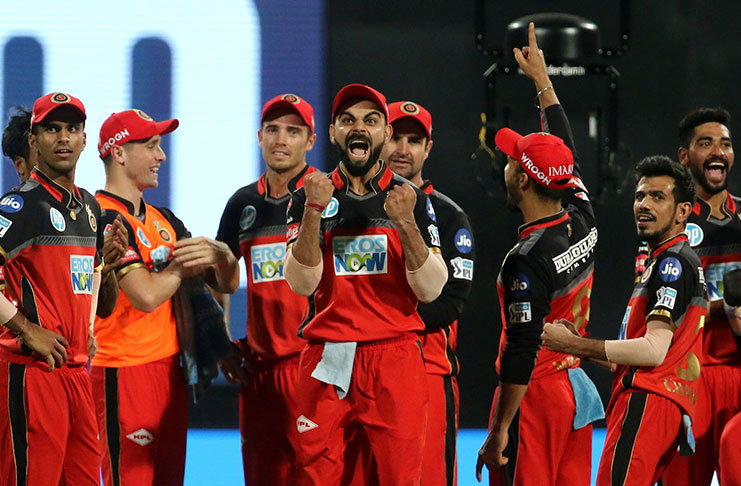 For once, RCB' death bowling was accurate enough, with Tim Southee and Mohammed Siraj providing the hosts with a 14-run victory. (BCCI)