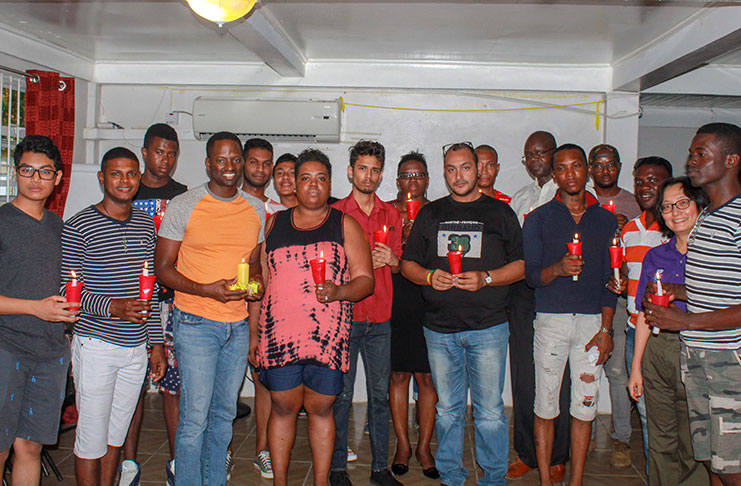 Patrons of SASOD’s ninth annual HIV/AIDS Candlelight Memorial