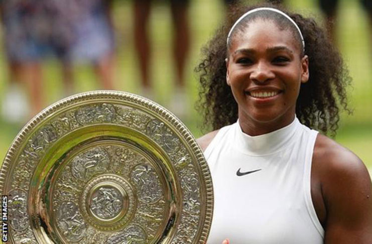 Serena Williams won her most recent Wimbledon title against Angelique Kerber in 2016.