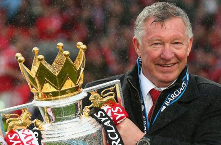Sir Alex Ferguson managed Manchester United between 1986 and 2013.
