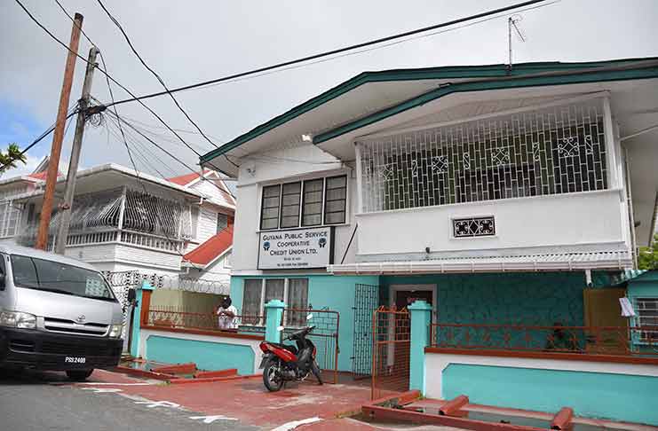 The Guyana Public Service Co-operative Credit Union (GPSCCU) back in operation after being closed for a few days
(Photos by Samuel Maughn)