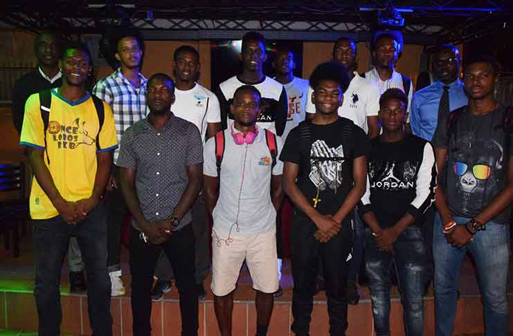 Some members of the National basketball team who will be heading to Barbados this weekend for a three-game series.