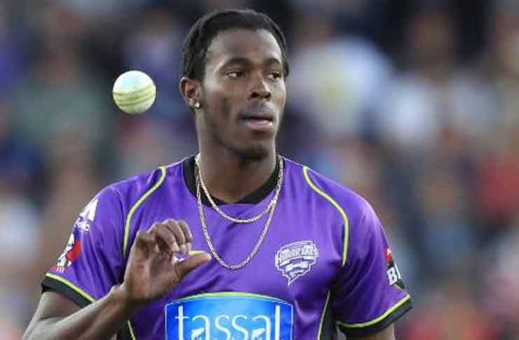 Jofra Archer made a name for himself in Australia’s Big Bash League.