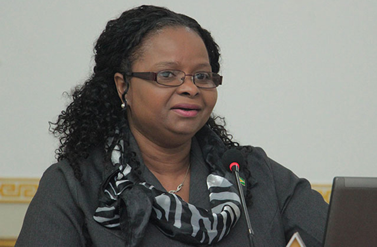 Public Health Minister Volda Lawrence