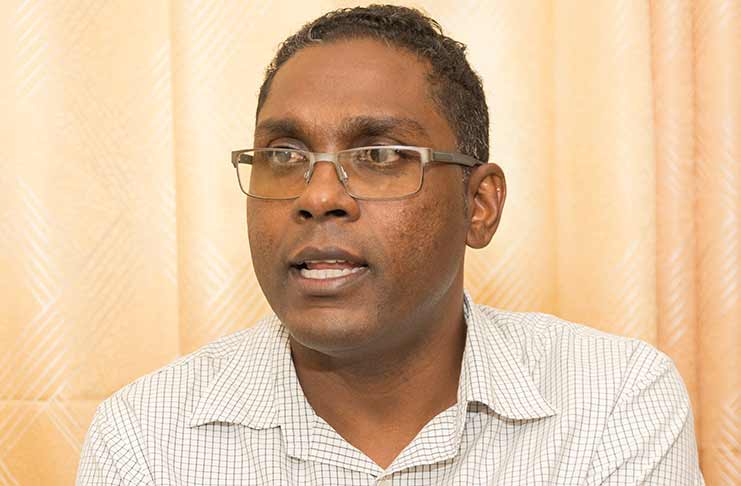 Conservation International Guyana (CIG), Director of Field and Implementation, René Edwards (Samuel Maughn photo)