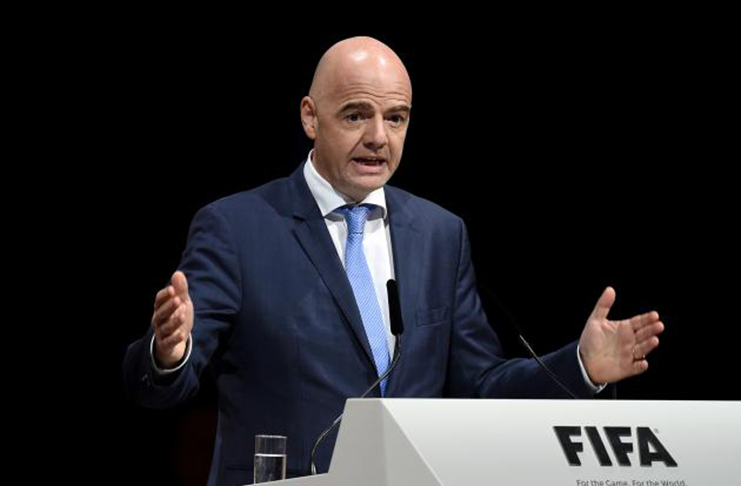 FIFA president Gianni Infantino